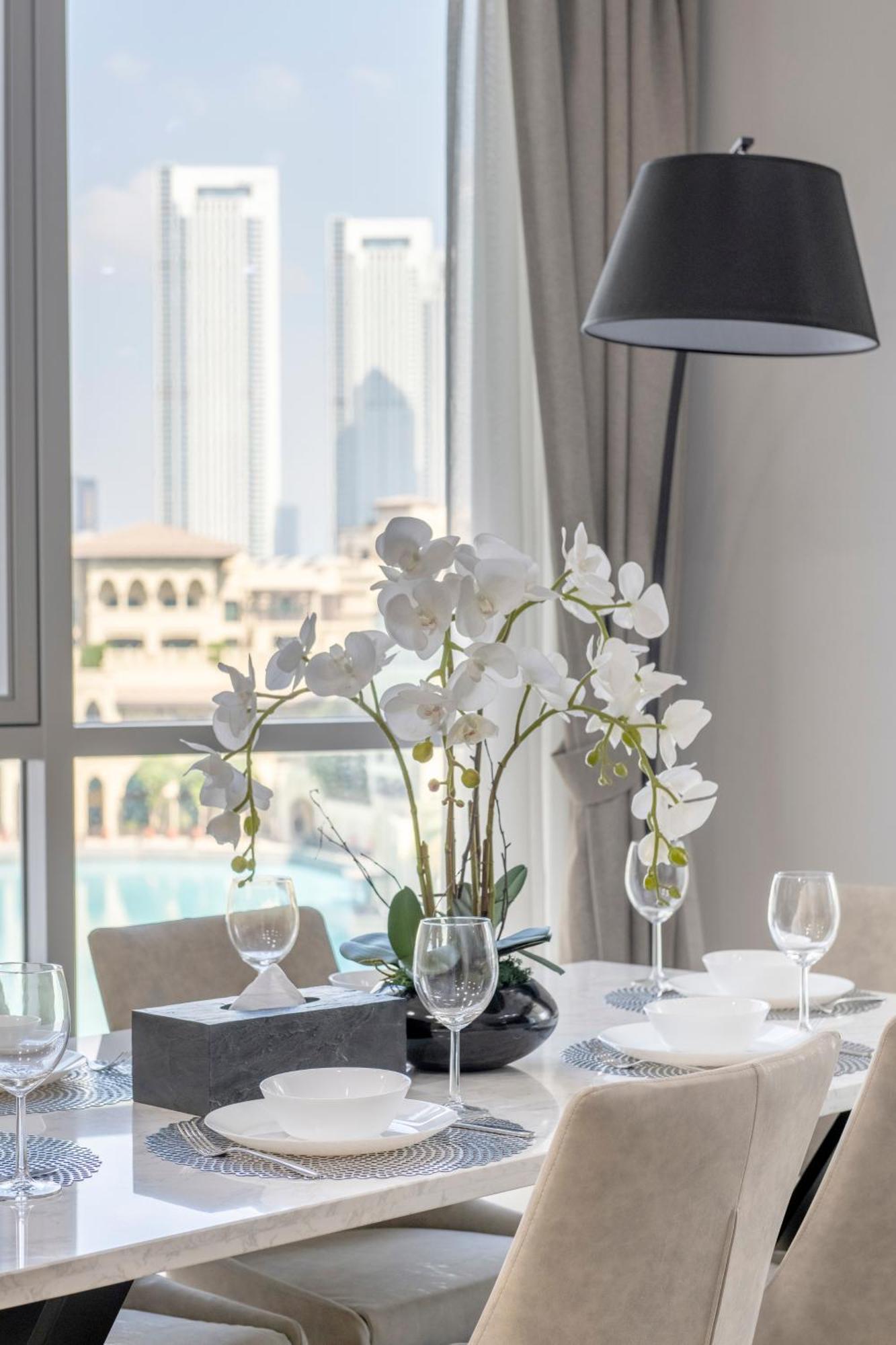 The Residences Tower - Full Burj Khalfa View Dubai Buitenkant foto